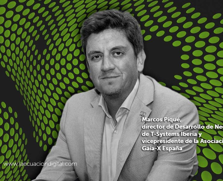 Marcos Piqué, director de Desarrollo de Negocio de T-Systems Iberia y vicepresidente de la Asociación Gaia-X España