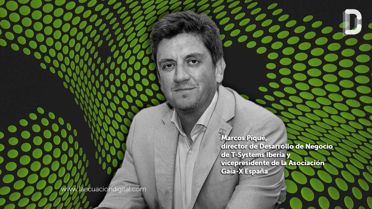 Marcos Piqué, director de Desarrollo de Negocio de T-Systems Iberia y vicepresidente de la Asociación Gaia-X España