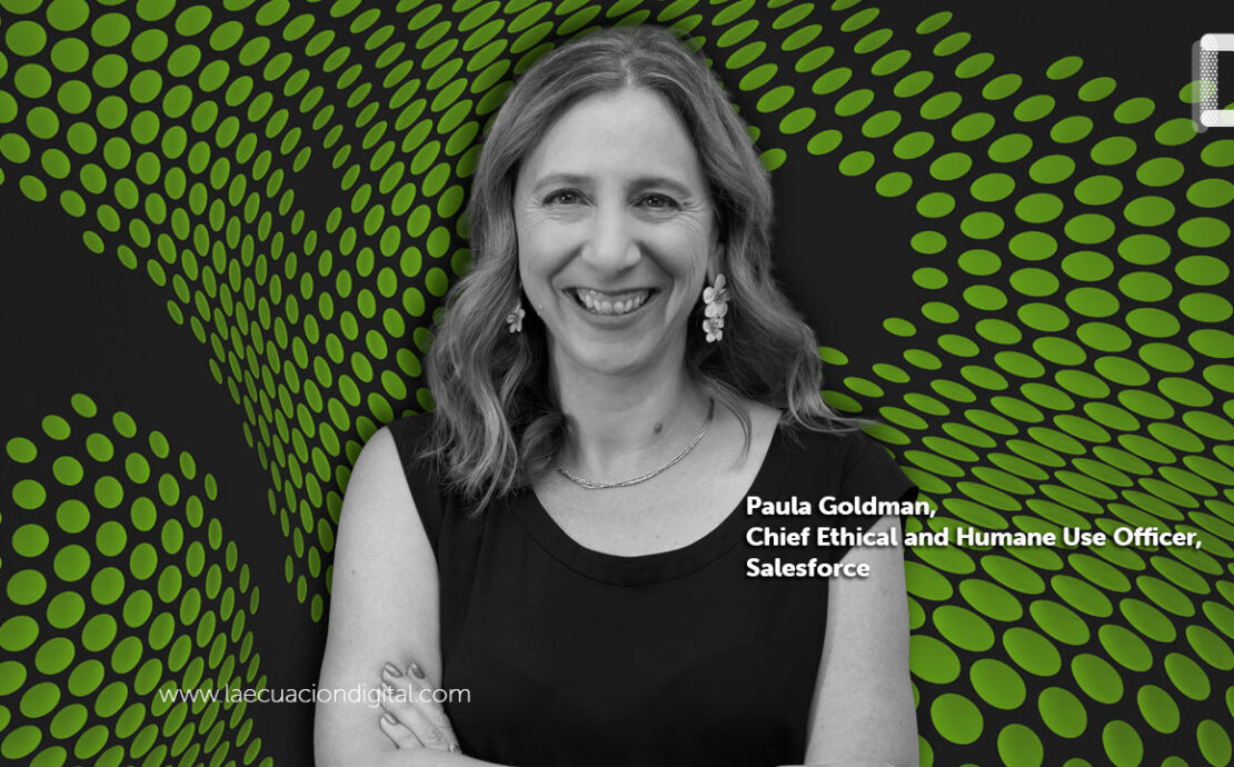 Paula Goldman, Chief Ethical and Humane Use Officer y vicepresidenta ejecutiva de Producto de Salesforce