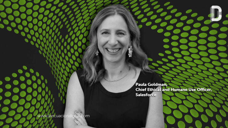 Paula Goldman, Chief Ethical and Humane Use Officer y vicepresidenta ejecutiva de Producto de Salesforce