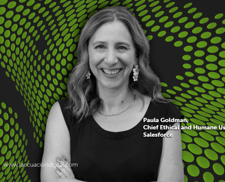 Paula Goldman, Chief Ethical and Humane Use Officer y vicepresidenta ejecutiva de Producto de Salesforce