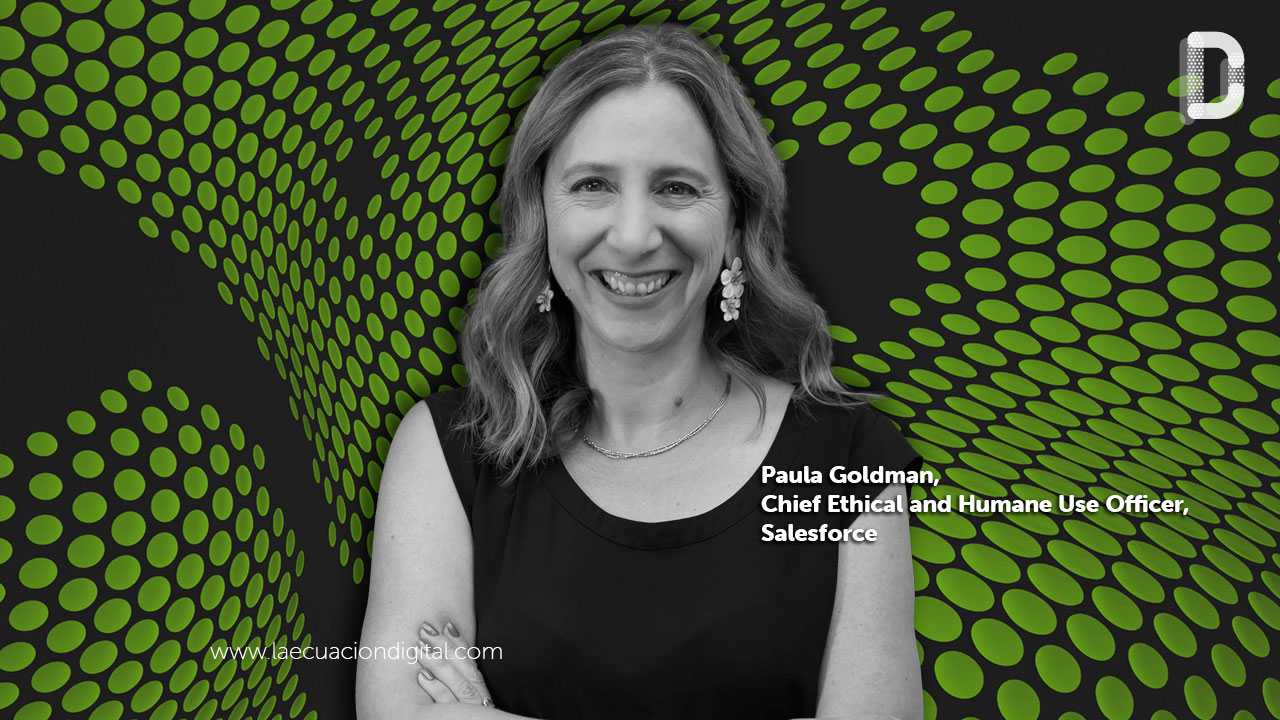 Paula Goldman, Chief Ethical and Humane Use Officer y vicepresidenta ejecutiva de Producto de Salesforce