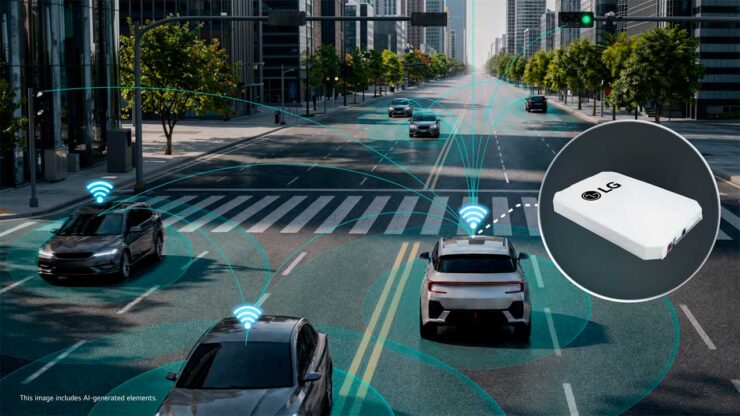 LG lleva a producción en Europa su telemática 5G para coches