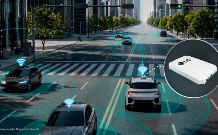 LG lleva a producción en Europa su telemática 5G para coches