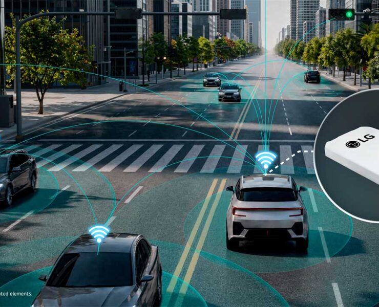 LG lleva a producción en Europa su telemática 5G para coches
