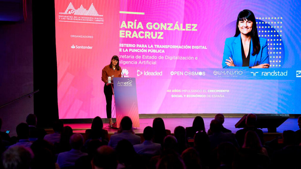 María González Veracruz, secretaria de Estado de Digitalización e Inteligencia Artificial
