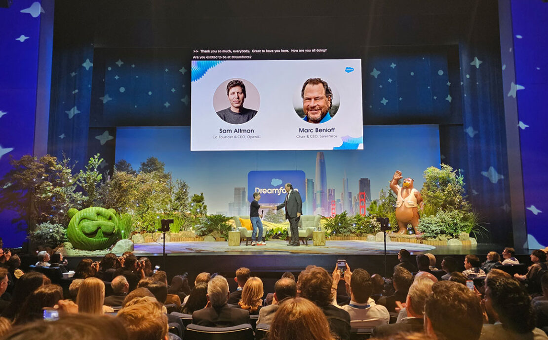 Marc Benioff - Sam Altman. Dreamforce 2026