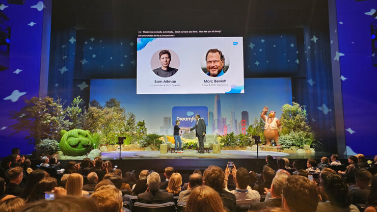 Marc Benioff - Sam Altman. Dreamforce 2026