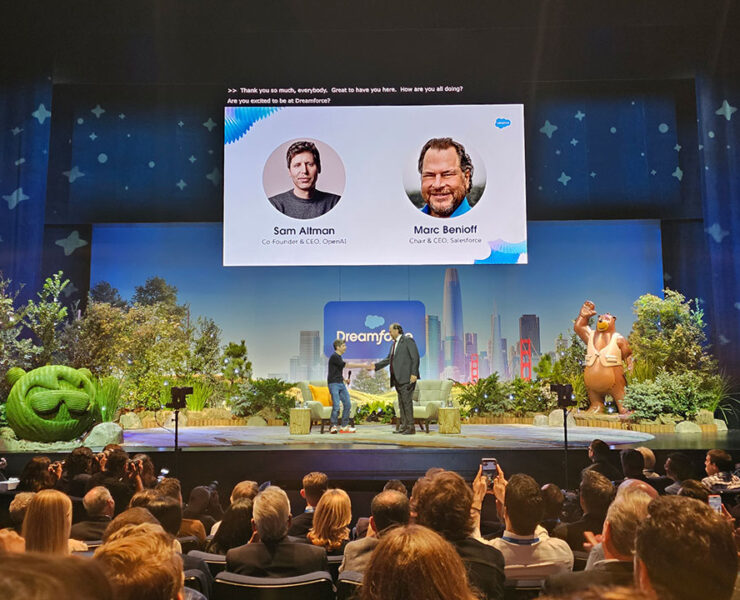 Marc Benioff - Sam Altman. Dreamforce 2026