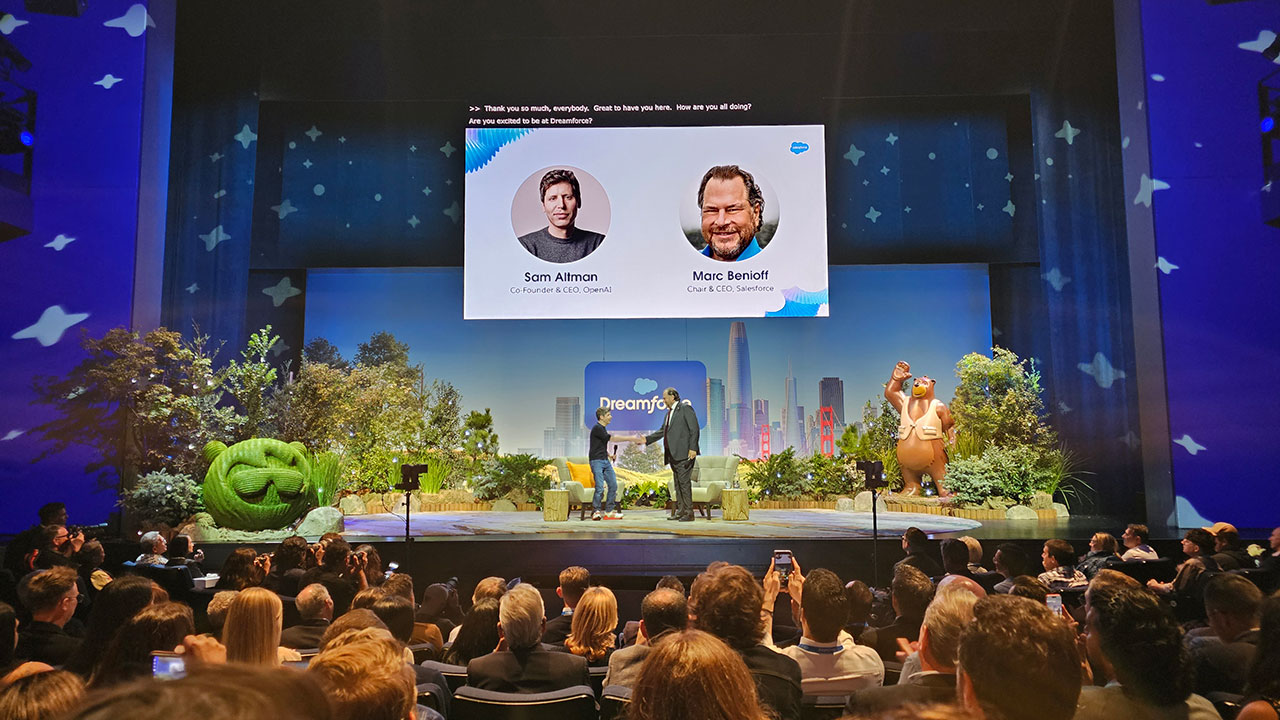Marc Benioff - Sam Altman. Dreamforce 2026