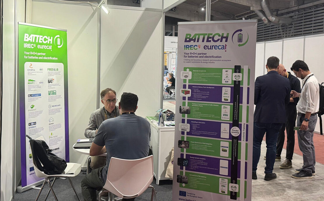 BATTECH valida un sistema híbrido de baterías