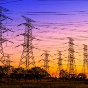 Torre de electricidad de alta tensión