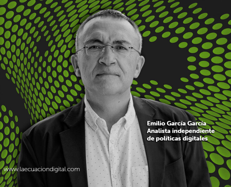 Emilio García García, analista independiente de políticas digitales