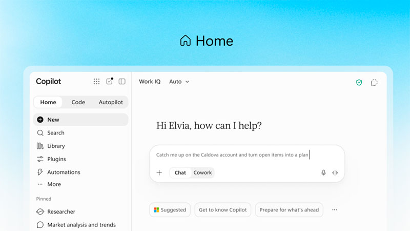 Microsoft Copilot Home