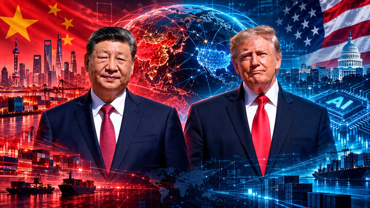 Xi Jinping - Donald Trump