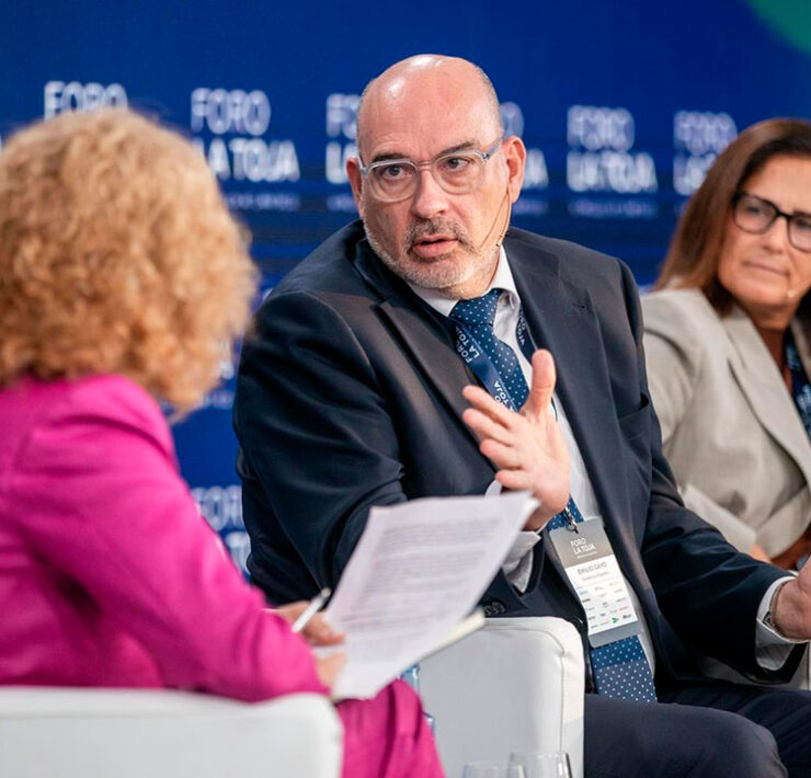 Emilio Gayo, Telefónica
