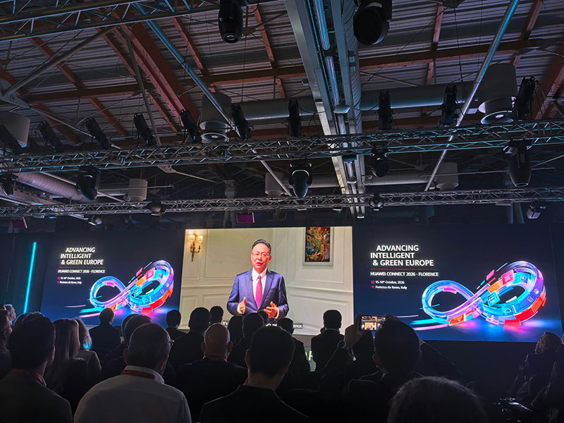 David Wang, vicepresidente del consejo y presidente rotatorio de Huawei