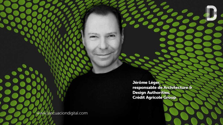 Jérôme Léger, responsable de Architecture & Design Authorities en Crédit Agricole Group