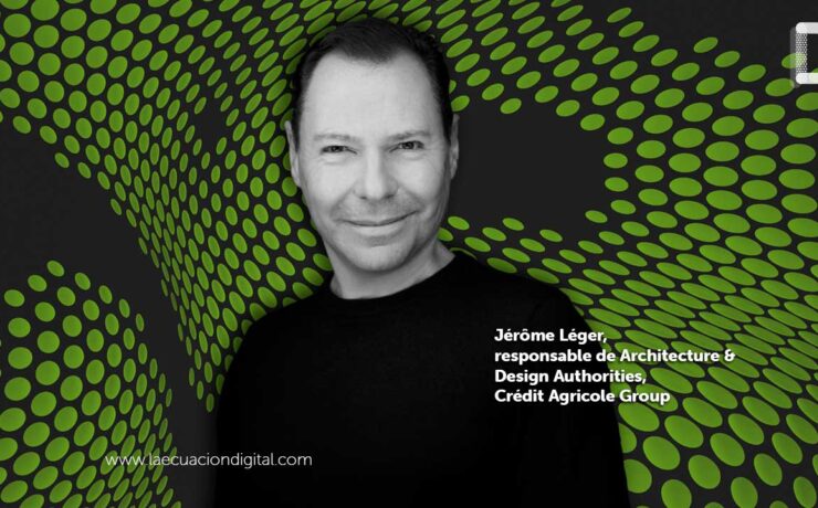 Jérôme Léger, responsable de Architecture & Design Authorities en Crédit Agricole Group