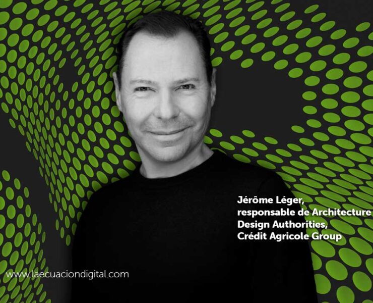 Jérôme Léger, responsable de Architecture & Design Authorities en Crédit Agricole Group