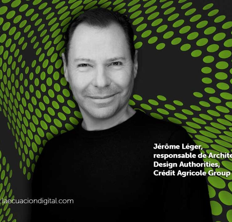 Jérôme Léger, responsable de Architecture & Design Authorities en Crédit Agricole Group