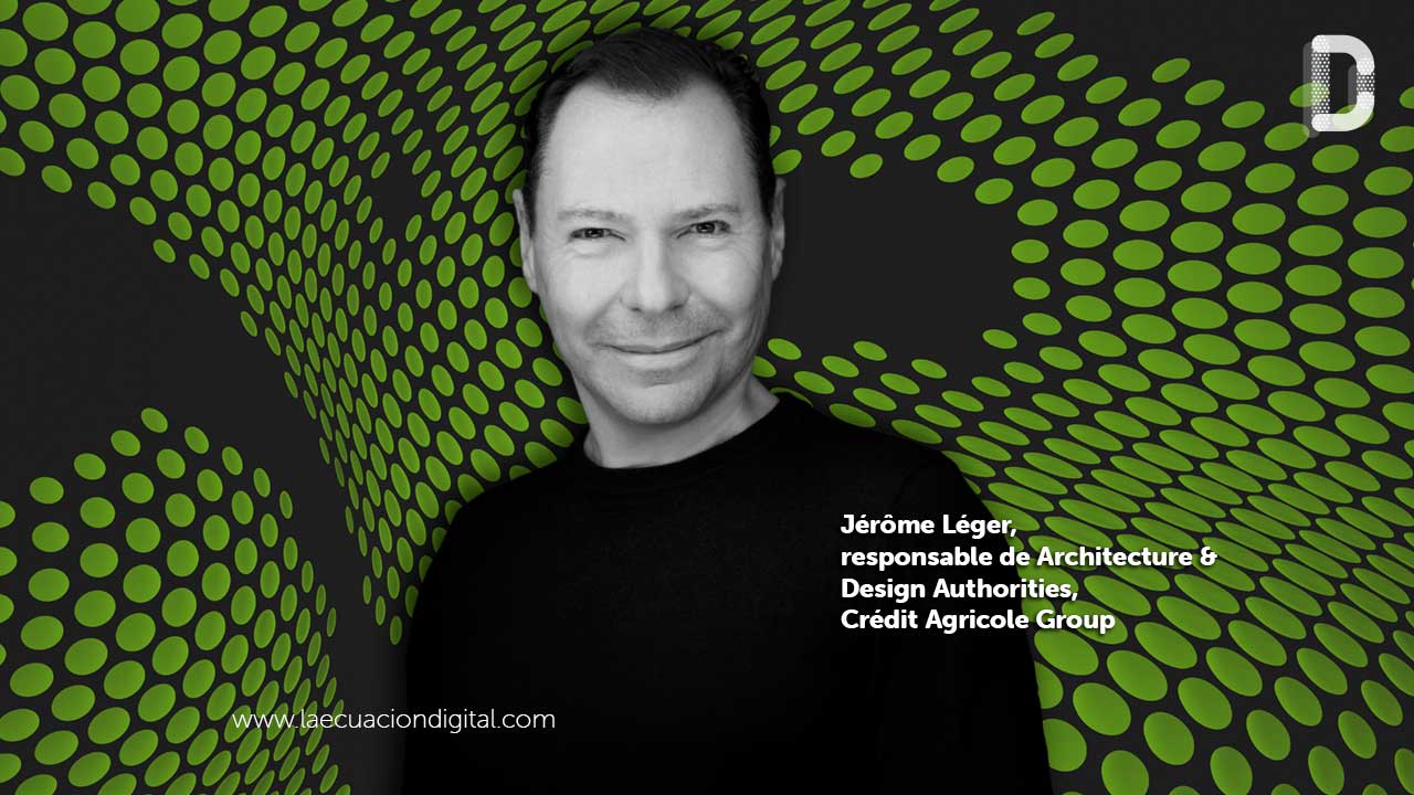 Jérôme Léger, responsable de Architecture & Design Authorities en Crédit Agricole Group