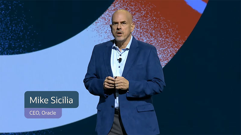 Mike Sicilia, CEO de Oracle