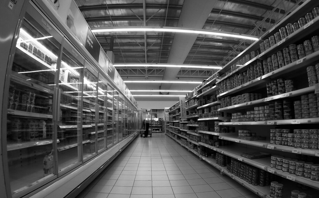 Supermercado sin luz
