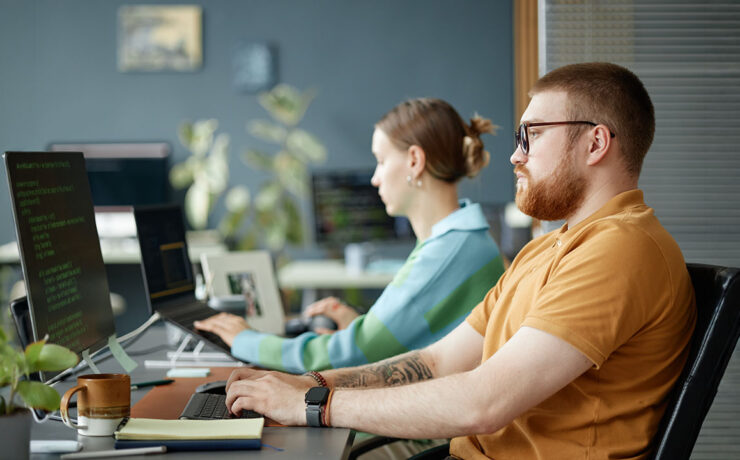 Talento Digital, programadores, empleados, oficina