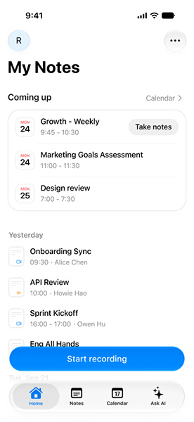 Zoom My Notes App